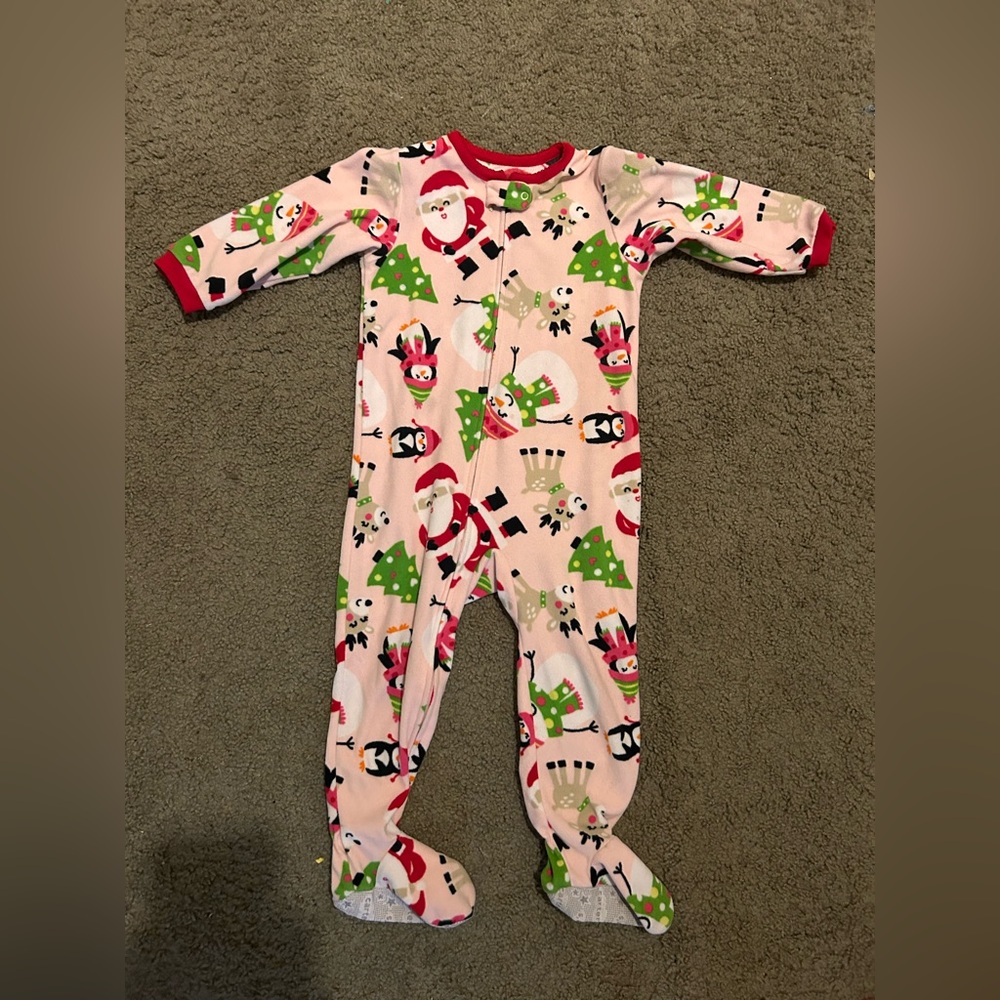Christmas Carter’s Fleece Onesie - 24month